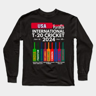 T20 Cricket USA Long Sleeve T-Shirt